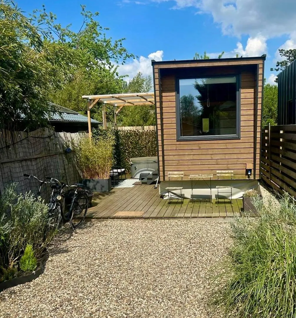Chalet Tiny House With Garden And Jacuzzi Near Amsterdam Villa Vijfhuizen